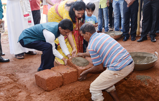Foundation stone laid for Tonalite Apartments